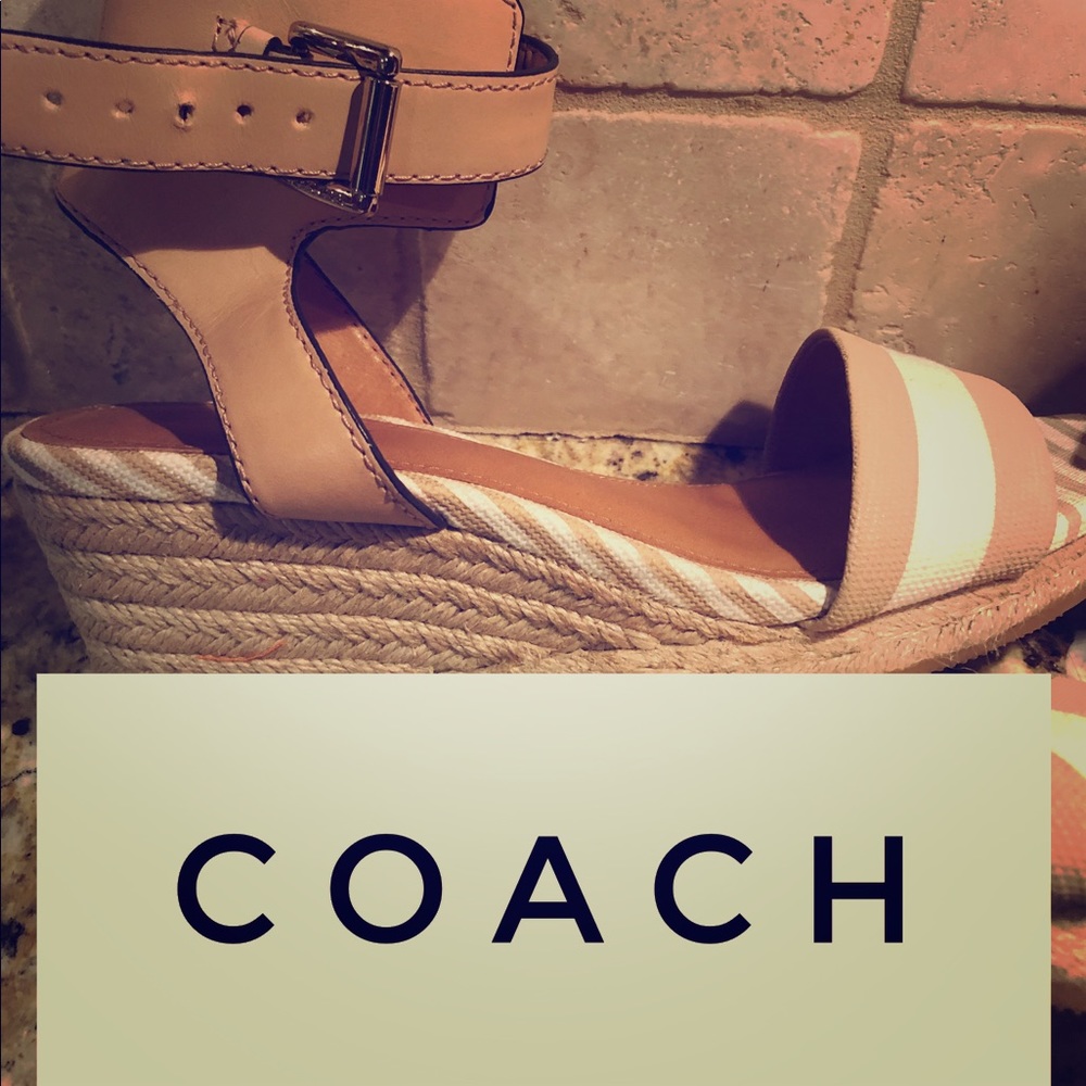 Gently worn Coach Sandal 🎄